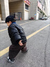 奧特曼童裝男童棉服冬季2025新款寶寶衣服兒童秋冬款牛仔假兩件加絨外套 黑色 90 建議80-90cm1歲半-2歲 曬單實(shí)拍圖