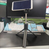 超迷你手機自拍桿藍牙抖音直播一體式伸縮便攜拍照攝影支架三腳架通用 黑色基礎(chǔ)款不帶燈 曬單實拍圖