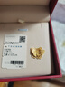 謝瑞麟黃金吊墜女足金花絲蝴蝶黃金項鏈送女友老婆情人節七夕禮物計價(jià) 足金花絲蝴蝶吊墜約3.4克(贈銀鏈) 曬單實(shí)拍圖