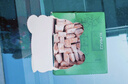 KUMBAZZ無(wú)紡布鞋套一次性鞋套 反復用加厚家用腳套 抽取式60只 曬單實(shí)拍圖