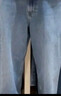 優(yōu)衣庫【驚喜價(jià)】男裝女裝寬松直筒牛仔褲/水洗產(chǎn)品25秋冬479322 479322/63天藍色 32 /170/82A 曬單實(shí)拍圖