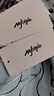 MJ STYLE白色正肩合身短袖T恤女2025年夏秋季修身顯瘦親膚內搭打底衫上衣 曬單實(shí)拍圖