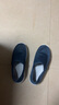 卡駱馳（crocs）男鞋夏款圣克魯茲HC休閑透氣商務(wù)一腳蹬帆布鞋春夏休閑日常 深藍 【39-40碼】M7=25cm 曬單實(shí)拍圖