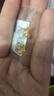 賽菲爾生日禮物黃金耳釘女足金甜美蝴蝶結耳飾 直針款 約1.68克 曬單實(shí)拍圖