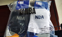 NBA襪子男士夏季吸汗休閑運(yùn)動(dòng)襪男親膚舒適無骨精梳棉薄款中筒襪6雙 曬單實(shí)拍圖