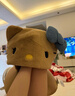 野獸派家居（tbh）三麗鷗Hello Kitty連帽旅行U型枕旅行飛機護頸枕便攜頭枕 Hello Kitty連帽旅行U型枕 曬單實(shí)拍圖