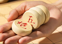 得力（deli）中國象棋套裝折疊防水棋盤(pán)棋游兒童益智娛樂(lè )親子生態(tài)原木開(kāi)學(xué)禮物 曬單實(shí)拍圖