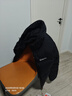 鴨鴨（YAYA）【255充絨】戶(hù)外極寒加厚男士短款羽絨面包服時(shí)尚保暖羽絨服外套 黑色 3XL (190) 曬單實(shí)拍圖