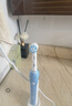 歐樂B（Oral-B）成人電動(dòng)牙刷P4000深度清潔牙齦按摩3D聲波P系列圓頭送男友送女友情侶禮贈(zèng)生日禮物 P4000-魅力藍(lán) 曬單實(shí)拍圖
