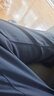 斯凱奇（Skechers）閃穿褲男長(cháng)褲秋時(shí)尚速干直筒九分褲休閑褲P225M239 曬單實(shí)拍圖