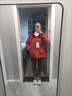 鴨鴨（YAYA）王一博同款羽絨服女短款2025冬季新款戶(hù)外連帽男女保暖外套YX 珊瑚紅色 S (165) 曬單實(shí)拍圖