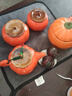 品喻（PINYU）柿柿如意功夫茶具套裝陶瓷柿子茶壺茶杯高檔商務(wù)送禮【禮盒套裝】 曬單實(shí)拍圖