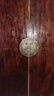 丞家仿古大門(mén)鎖扣拉手中式銅門(mén)環(huán)別墅庭院木門(mén)栓插銷(xiāo)把手 44cm加厚款古銅色(底牌3.0mm) 曬單實(shí)拍圖