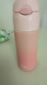 膳魔師（THERMOS）保溫杯400ml男女士漸變色吸管杯保冷水杯子TCMI-400S PKW 曬單實(shí)拍圖