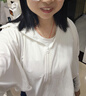 名創(chuàng)優(yōu)品（MINISO）防曬衣女2025新款夏季小個(gè)子薄款斗篷披肩防曬服寬松戶外皮膚衣潮 白色 M 160 (冰絲防曬 UPF50+) 曬單實(shí)拍圖