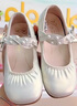 巴拉巴拉童鞋女童公主鞋2025春秋軟底表演鞋芭蕾風(fēng)鞋子蝴蝶結208325141010 曬單實(shí)拍圖