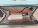 花瞳行李箱女20寸可上飛機(jī)小型拉桿箱登機(jī)箱旅行箱多功能密碼箱皮箱子 淺藍(lán)色【充電+掛鉤+干濕分離】 20英寸 【可登機(jī)箱，短途旅行】 曬單實(shí)拍圖