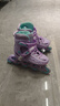 匹克輪滑鞋兒童溜冰鞋男女旱冰鞋護臀套裝【中小學(xué)輪滑課適用】紫M 曬單實(shí)拍圖