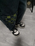 卡特兔童鞋兒童板鞋秋季戶(hù)外跑步鞋軟底防滑男童滑板鞋幼兒園女童運動(dòng)鞋 黑白熊貓 27 內長(cháng)16.5cm  腳長(cháng)15.6-16.2 曬單實(shí)拍圖