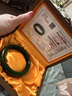 拾想新疆收藏和田玉碧玉手鐲無(wú)黑點(diǎn)菠菜綠碧玉手鐲媽媽款玉鐲子附證書(shū) 圈口51 曬單實(shí)拍圖