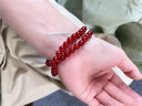 老鳳祥紅瑪瑙雙圈手串鴻運(yùn)當(dāng)頭男女款手鏈時(shí)尚生日禮物女士送女友男友 925銀-鴻運(yùn)當(dāng)頭雙圈手串【品牌禮盒】 曬單實(shí)拍圖