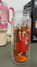 SIMELO玻璃杯茶水分離杯雙層防燙耐高溫女士水杯子達令330ML 女孩的日常 曬單實(shí)拍圖