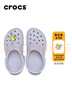 卡駱馳crocs七夕節(jié)禮物白鹿同款經(jīng)典洞洞鞋百搭舒適輕便沙灘鞋包頭鞋|10001 霜紫色-5BO 37 /38(230mm) 曬單實(shí)拍圖