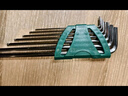 世達（SATA）09113 7件加長球頭內(nèi)六角扳手組套 內(nèi)六方螺絲刀六棱扳手 曬單實拍圖