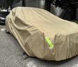 智匯【100%牛津布】車衣全車罩遮陽防曬防雨防冰雹汽車保護罩四季通用 適用于大眾途昂專用車衣全車罩 加絨加厚抗暴曬隔熱防風防水防雪防霜凍牛津布車衣車罩 曬單實拍圖