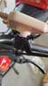 齊選電動(dòng)車(chē)手機支架導航架電瓶車(chē)外賣(mài)車(chē)載防震自行車(chē)摩托車(chē)手機機支架 【奶咖色+咖色頭盔】鏡座款 曬單實(shí)拍圖