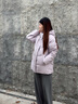 波司登（BOSIDENG）25新款冬季羽絨服女短款連帽加厚90絨百搭保暖外套B250245128 淡丁香紫6113-趨勢推薦 S 160/88A 體重約100-110斤 曬單實(shí)拍圖