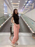 ZHR休閑鞋女秋季百搭軟底輕便鞋子女時(shí)尚厚底舒適女鞋 KS210杏色37 曬單實(shí)拍圖