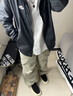 耐克（NIKE）Sportswear風(fēng)行者連帽梭織防風(fēng)衣運動(dòng)夾克男款黑色 XXL 曬單實(shí)拍圖