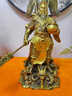 黃銅武財神關(guān)公神像擺件九龍關(guān)公銅像客廳供奉大號橫刀銅制關(guān)公像 28號提刀托寶九龍關(guān)公 曬單實(shí)拍圖