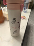 FGA富光兒童保溫杯水杯子316L雙飲小學(xué)生上學(xué)便攜大容量粉色500ml 曬單實(shí)拍圖