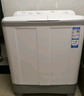 海爾（Haier）雙桶洗衣機(jī)半自動(dòng) 家用大件洗 12公斤大容量 一級(jí)能效省水電 以舊換新 雙缸 原廠品質(zhì)XPB120-81D2 曬單實(shí)拍圖