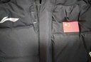 LI-NING李寧長(cháng)款羽絨服國旗款鴨絨男子2025冬季新款連帽保暖加厚防風(fēng)外套 長(cháng)款黑色 XL 曬單實(shí)拍圖
