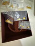 中國黃金（CHINA GOLD）桃花和田玉手鏈黃金手鐲 桃花和田玉半鐲約5.5g【活動(dòng)定制款不支持7天無(wú)理由】 曬單實(shí)拍圖