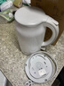 美的（Midea）電熱水壺食品級(jí)316L不銹鋼雙層無(wú)縫一體內(nèi)膽防燙燒水壺 1.7L自動(dòng)智能斷電開水壺SH17M301PRO 曬單實(shí)拍圖