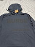 BURBERRY博柏利巴寶莉秋冬新款男士連帽衛衣80847361 藏藍色 M 曬單實(shí)拍圖