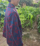 俞兆林（YUZHAOLIN）媽媽裝秋裝外套2025春秋新款中老年女裝長(zhǎng)袖70歲80奶奶老年人衣服 FHHH75 綠色【上衣】 XL  （建議80-100斤） 曬單實(shí)拍圖