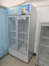 新飛（frestec）展示柜冷藏保鮮柜酒水飲料冰柜雙開門冷藏柜酒店冷藏保鮮柜超市直冷玻璃門風冷無霜冰箱立式冷柜 小雙門藍白588L【4D風冷無霜】【數(shù)顯控溫】 曬單實拍圖