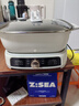 美的（Midea）電火鍋 IH飛快沸騰火鍋專用鍋6.5L容量火鍋電磁加熱分體多功能鍋電煮鍋3分鐘速熱HGE22BF2807 曬單實(shí)拍圖