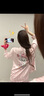 果殼（Gukoo）睡衣情侶春秋款迪士尼聯(lián)名條紋冰絲男家居服套裝女 燕麥膚男 XL 曬單實(shí)拍圖