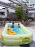DEATKN德國(guó)充氣游泳池兒童家用加厚寶寶嬰兒大型充氣水池家庭大人戲水池加厚1.8米3層龍崽派對(duì)(暢玩套餐a 曬單實(shí)拍圖