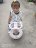 貝易（BEIE）典藏扭扭車 1-6歲寶寶搖搖車大人可坐寶寶禮物聲光音樂款  貝母粉 曬單實拍圖