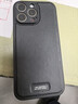 夢(mèng)想可嘉適用蘋(píng)果16promax手機殼 iphone16promax保護套奢華高端皮質(zhì)商務(wù)全包防摔超薄簡(jiǎn)約男女款 曜石黑 曬單實(shí)拍圖