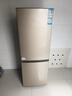 海爾冰箱雙開門小型家用風(fēng)冷無霜一新等級能效冰箱1.5米高小冰箱出租房超薄電冰箱二門兩門以舊換新 177升級版雙門冰箱 兩天約一度電 曬單實拍圖