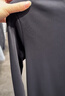 KOLON SPORT/可隆POLARTEC長(cháng)袖T恤 男女同款戶(hù)外抓絨刺繡寬松圓領(lǐng)內搭上衣 LURT5ST536-BK 黑色 XL 180/100A 曬單實(shí)拍圖