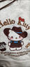 燦圖 韓版kitty貓刺繡公仔連帽衛衣女秋冬季可愛(ài)風(fēng)設計感潮流上衣外套 花灰色 L 曬單實(shí)拍圖